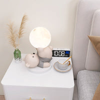 MoonHug Teddy Lamp – Decorative Bear Table Light | Cosy LED Night Lamp for Bedrooms & Children’s Rooms