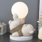 MoonHug Teddy Lamp – Decorative Bear Table Light | Cosy LED Night Lamp for Bedrooms & Children’s Rooms