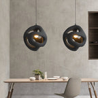 Wabi-Sabi Pendant Light – Scandinavian Minimalist Hanging Lamp | Warm Modern Interior Lighting