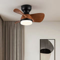 Modern Wooden LED Ceiling Fan Light – Minimalist Ceiling Fan with Integrated Lighting | Elegant Comfort & Contemporary Design