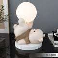 MoonHug Teddy Lamp – Decorative Bear Table Light | Cosy LED Night Lamp for Bedrooms & Children’s Rooms