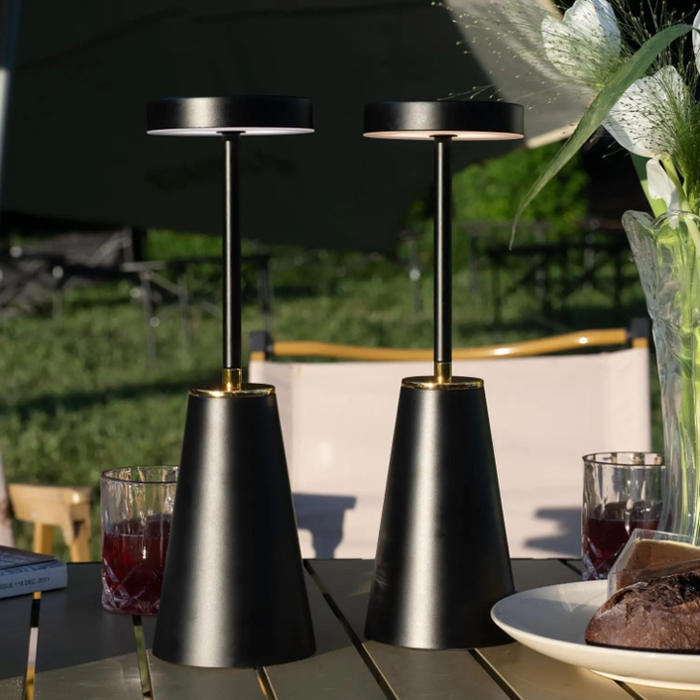 LumaTouch Rechargeable Table Lamp – Cordless Dimmable LED Light | Premium Touch-Control Ambient Lighting