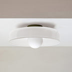 Orbessa Round Ceiling Light – Modern Glass Flush Mount Lamp | Minimalist Interior Lighting for Contemporary Spaces