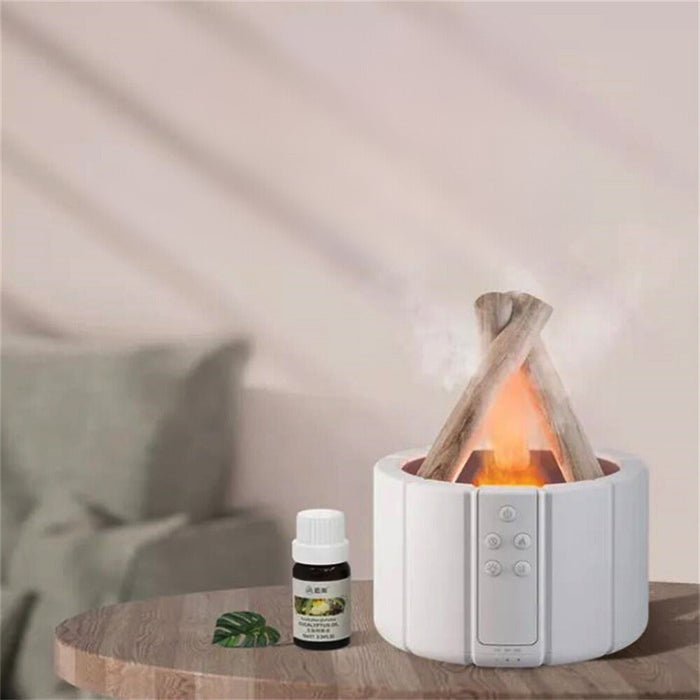 Flame Humidifier Table Lamp – Ambient Light, Aroma & Relaxation in One Design