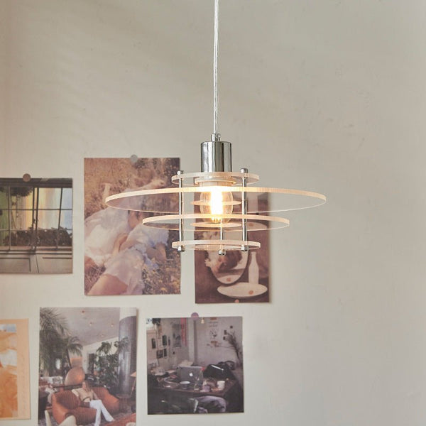 UFO Pendant Light – Modern Retro Hanging Lamp | Sculptural Ambient Interior Lighting