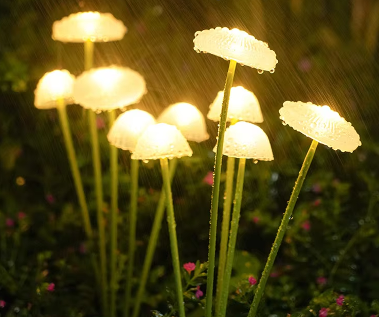 FairyGlow Solar Mushroom Light – Decorative LED Garden Lamp | Automatic Outdoor Path & Garden Lighting