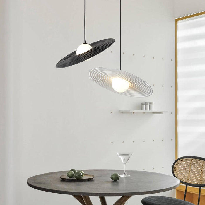 UFO Pendant Chandelier – Postmodern Designer Ceiling Light | Contemporary Luxury Ambient Lighting