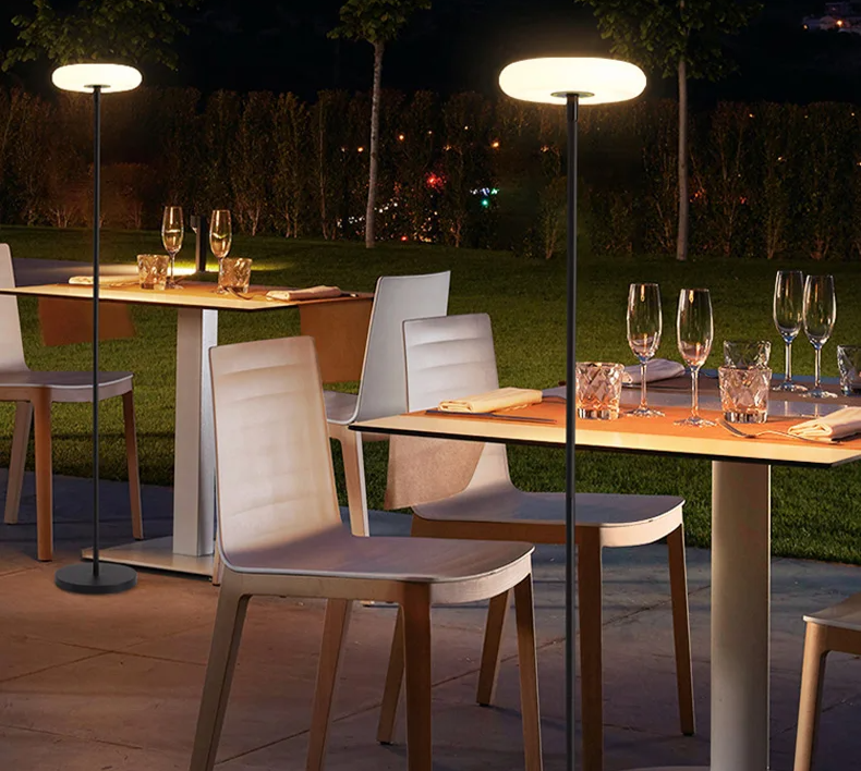 Solenva Portable Garden Lamp – Solar & USB Rechargeable Outdoor Light | Minimalist LED Floor Lamp for Indoor & Outdoor Spaces