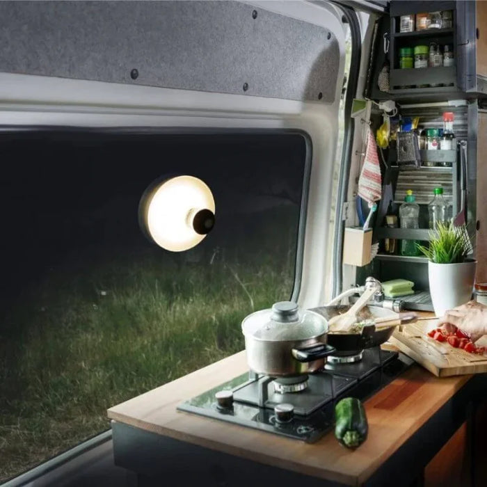 FlexiGlow Rechargeable LED Lamp – Suction Mount Portable Light | Dimmable Cordless Lighting