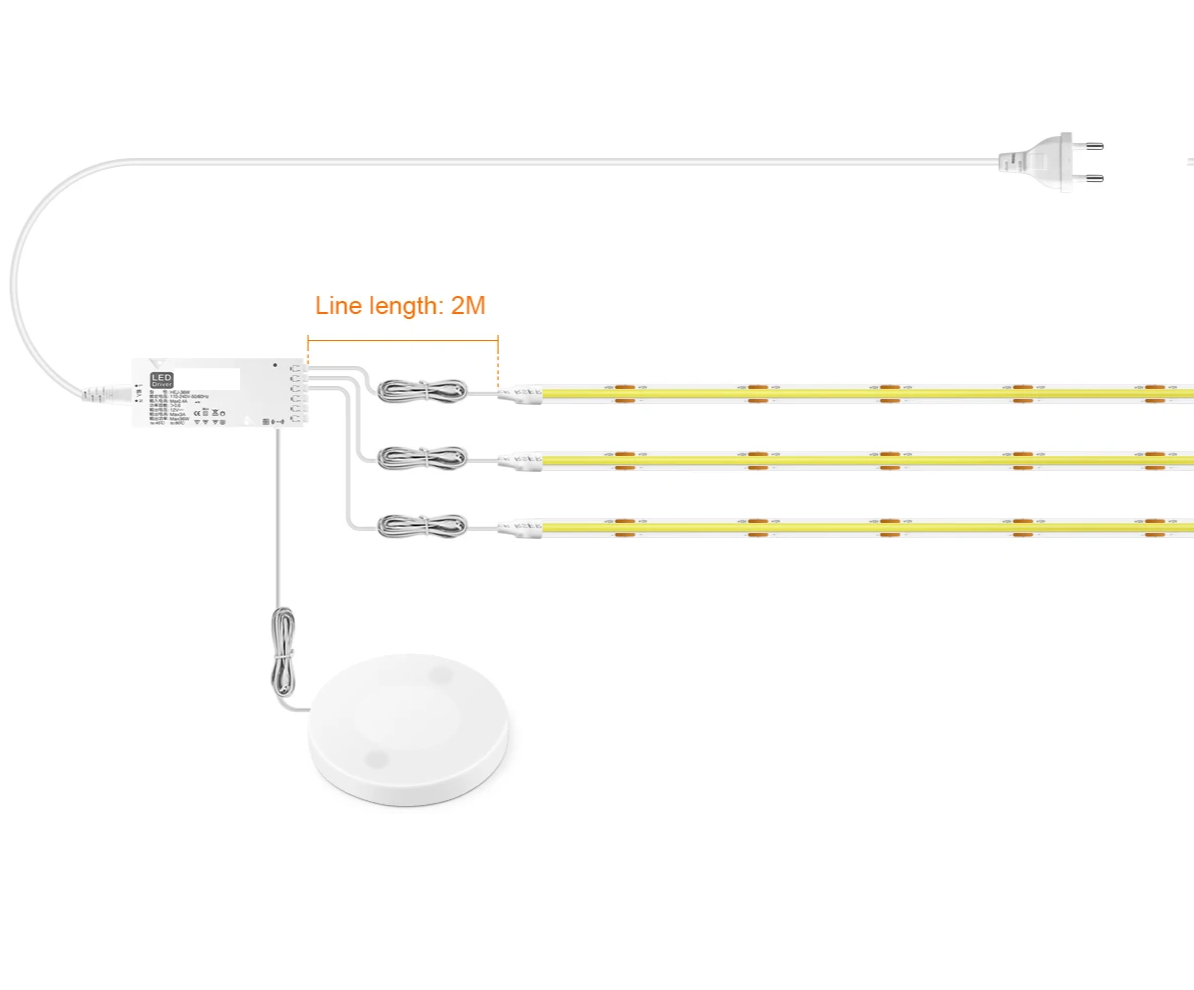 AcoustiGlow LED Wall Light – Dimmable Acoustic Panel Lighting | Modern COB Ambient Wall Lamp