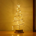 Yuletide Glow Decorative Light – Crystal Christmas Accent Lamp | Warm Festive Ambient Lighting