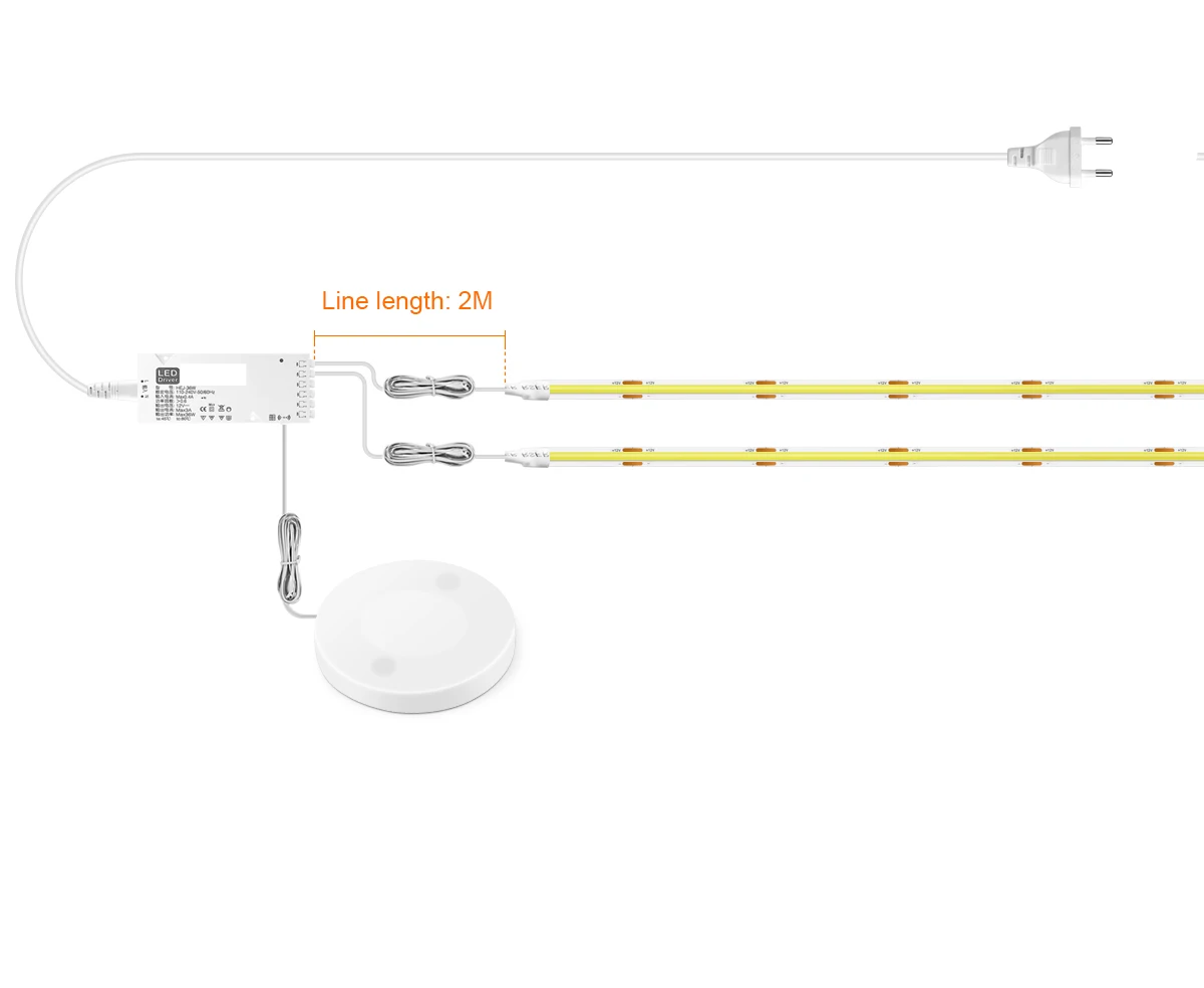 AcoustiGlow LED Wall Light – Dimmable Acoustic Panel Lighting | Modern COB Ambient Wall Lamp