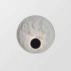 LunaSphere LED Wall Light – Modern Moon Globe Sconce | Contemporary Ambient Lighting
