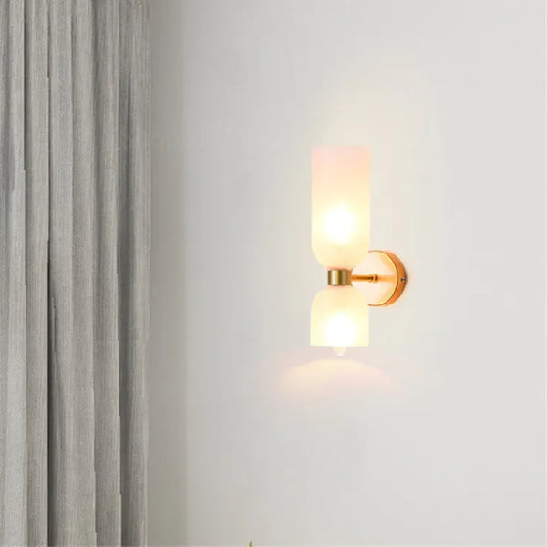 LumiDuo Glass Wall Light – Double Globe LED Sconce | Modern Luxury Accent Lighting