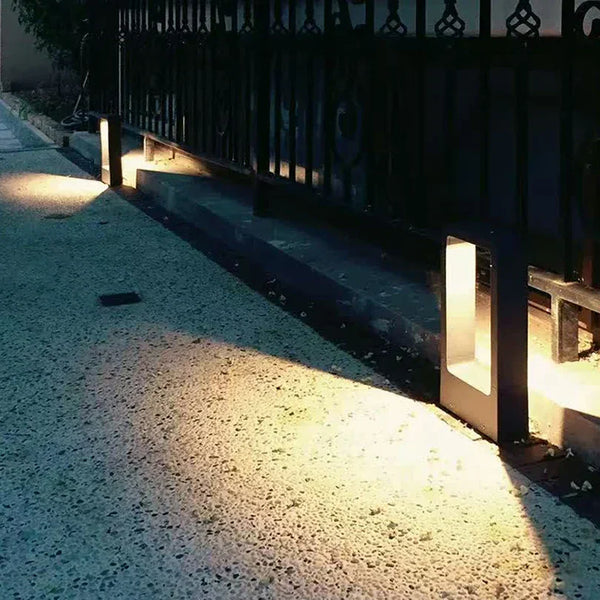 TerraLuxe Outdoor Ground Light – Modern Garden Path Lighting | Durable Architectural Outdoor Illumination