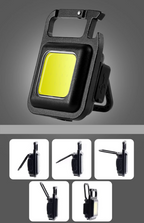Lumicore Mini Key Light – Rechargeable COB LED Keychain Flashlight | Compact Multi-Function Pocket Light