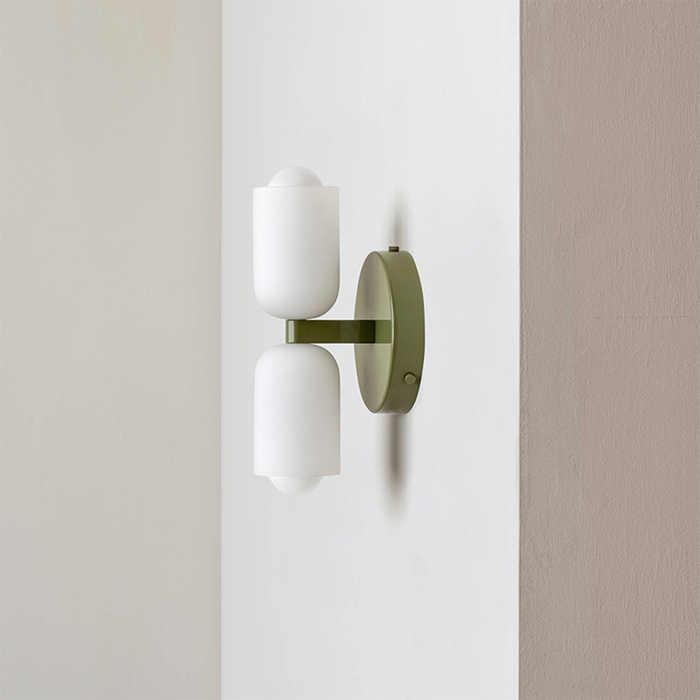 Aurora Glow Up & Down Wall Light – Elegant Acrylic Wall Lamp | Warm Ambient Lighting | Contemporary Interior Décor