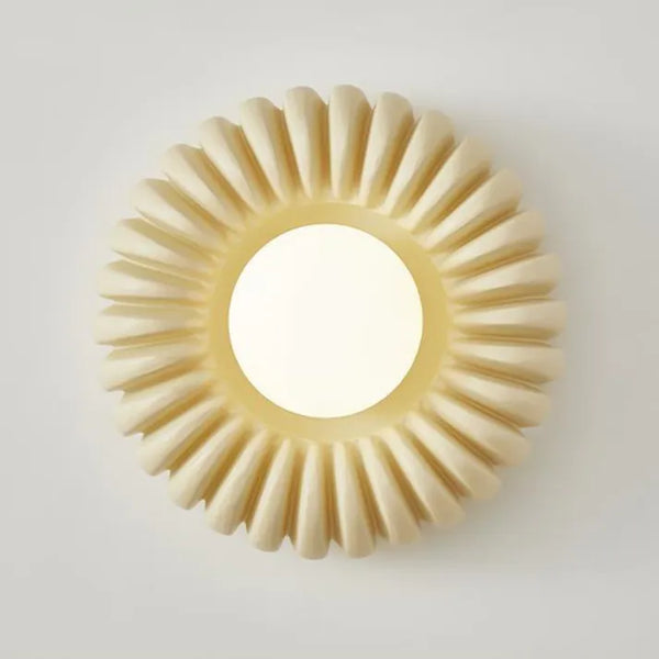 AuraForm Resin Wall Light – Contemporary Designer Sconce | Modern Ambient Bedroom Lighting