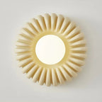 AuraForm Resin Wall Light – Contemporary Designer Sconce | Modern Ambient Bedroom Lighting