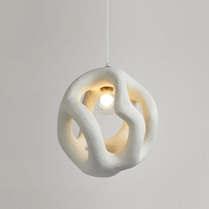 Wabi-Sabi Pendant Light – Scandinavian Minimalist Hanging Lamp | Warm Modern Interior Lighting
