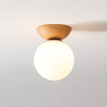 Japanese Wood Pendant Light – Minimalist LED Ceiling Lamp | Warm Ambient Interior Lighting