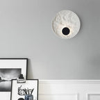 LunaSphere LED Wall Light – Modern Moon Globe Sconce | Contemporary Ambient Lighting