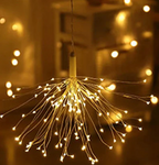 SternFeuer LED Firework Christmas Lights – Battery-Powered Fairy Lights for Home, Garden & Festive Decorations