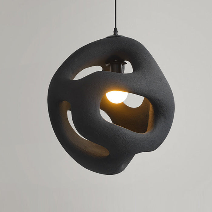 Wabi-Sabi Pendant Light – Scandinavian Minimalist Hanging Lamp | Warm Modern Interior Lighting