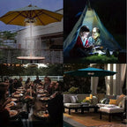 ShineShade – Elegant &amp; Versatile Parasol Light | LED Umbrella Lighting with Remote Control