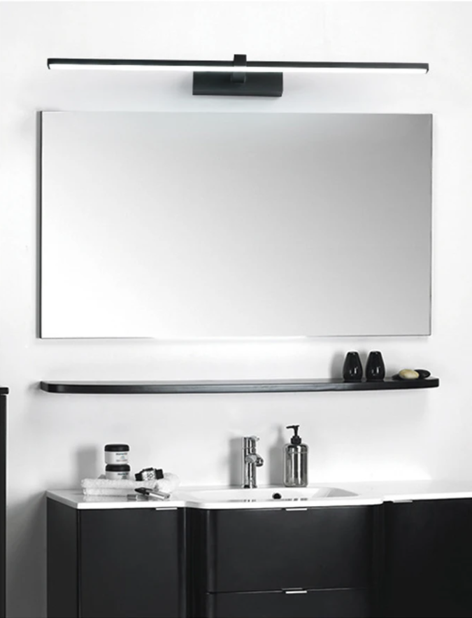 AuraLine LED Mirror Wall Light – Modern Bathroom Lighting | 3 Colour Temperature Vanity Lamp