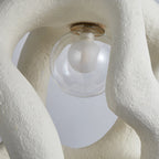 Wabi-Sabi Pendant Light – Scandinavian Minimalist Hanging Lamp | Warm Modern Interior Lighting