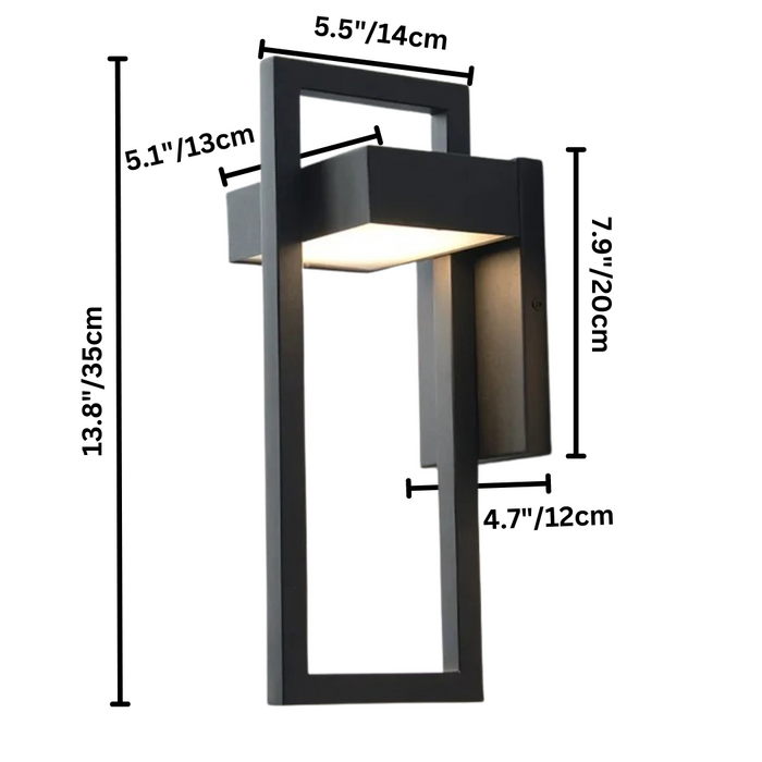Huawei Outdoor Wall Lamp – Contemporary Elegance for Indoor & Outdoor Spaces