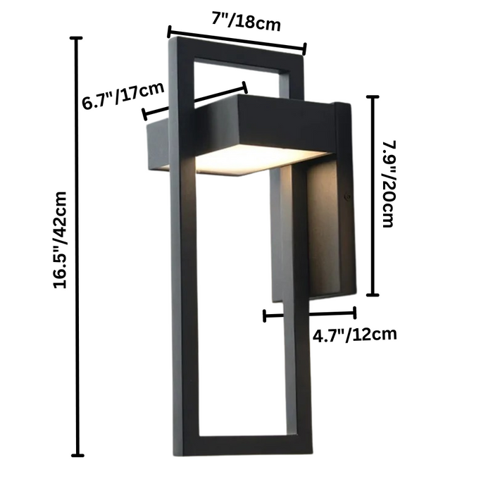 Huawei Outdoor Wall Lamp – Contemporary Elegance for Indoor & Outdoor Spaces