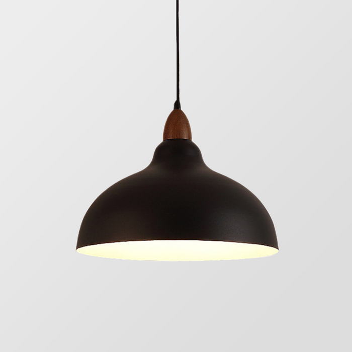 Scandinavian Wood Pendant Light – Modern Nordic Ceiling Lamp | Minimalist Ambient Interior Lighting