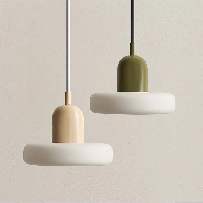 Morandi Glass Pendant Light – Scandinavian Minimalist Hanging Lamp | Modern Nordic Ceiling Lighting