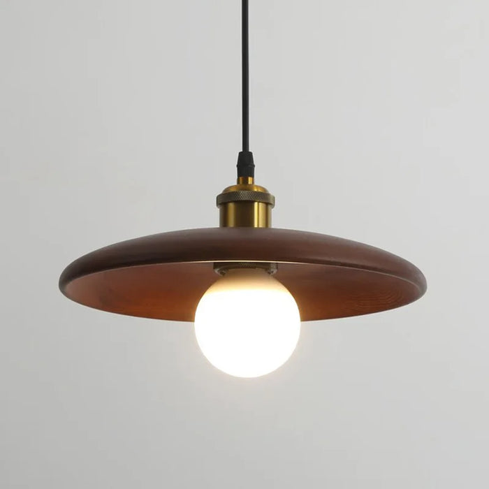 Dopwii Wooden Ceiling Light – Artistic Stained Glass Ceiling Lamp | Warm Modern Decorative Lighting