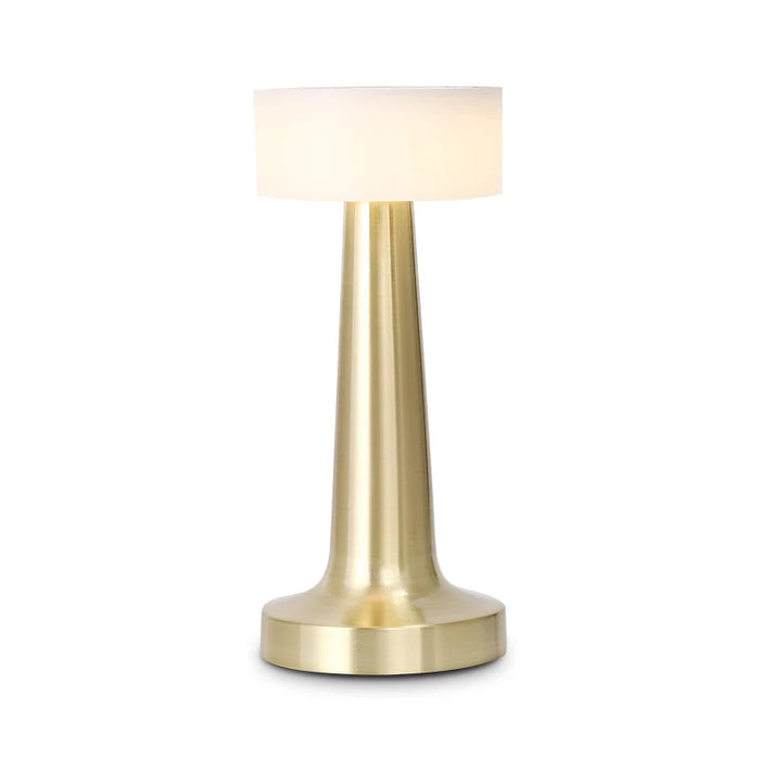 VeraLume Rechargeable Table Lamp – Cordless Ambient Lighting | Modern Metal Accent Lamp