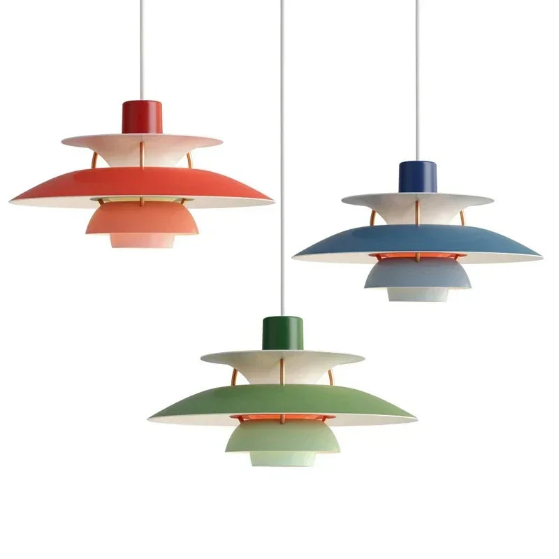 Nordic UFO Pendant Light – Luxury Designer Ceiling Lamp | Modern Scandinavian Interior Lighting