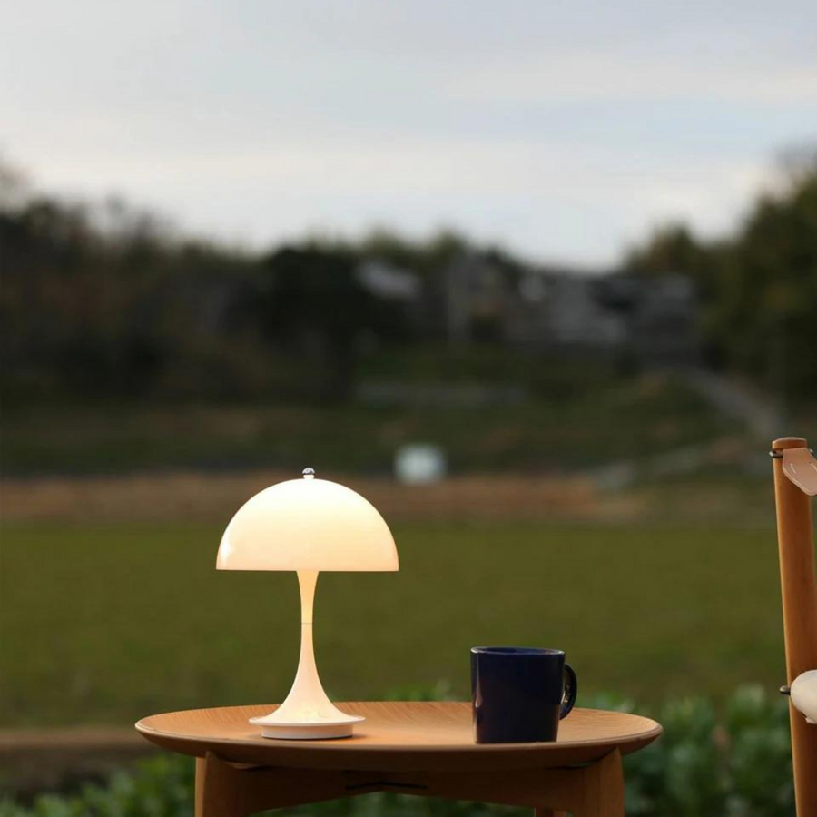EclatéAura – Rechargeable Designer LED Table Lamp for Elegant Atmospheres