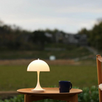 EclatéAura – Rechargeable Designer LED Table Lamp for Elegant Atmospheres