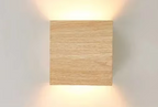 Nordwood Glow Wall Light – Wooden LED Wall Lamp | Scandinavian Up & Down Lighting | Japandi Interior Design