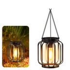 Solastra Lantern Light – Solar LED Garden Lantern | Decorative Outdoor Hanging Light with Warm Ambient Glow