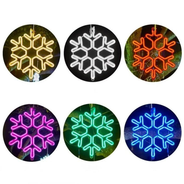Waterproof Christmas LED Snowflake Light – Outdoor Festive Decoration | IP65 LED Snowflake Lighting