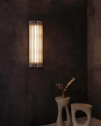 Kiyora Walnut Wall Light – Japanese Wabi-Sabi LED Wall Lamp | Warm Ambient Lighting for Modern Interiors