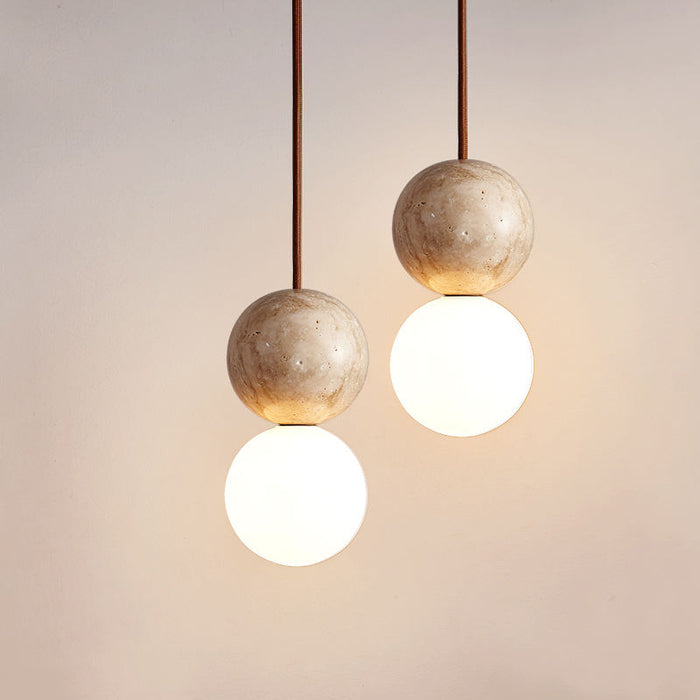 Sorella Wabi Pendant Light – Scandinavian Minimalist Hanging Lamp | Warm Ambient Lighting for Elegant Dining Spaces