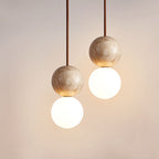 Sorella Wabi Pendant Light – Scandinavian Minimalist Hanging Lamp | Warm Ambient Lighting for Elegant Dining Spaces