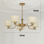Belue Dining Chandelier – Vintage Inspired Ceiling Light | Elegant Warm Ambient Lighting