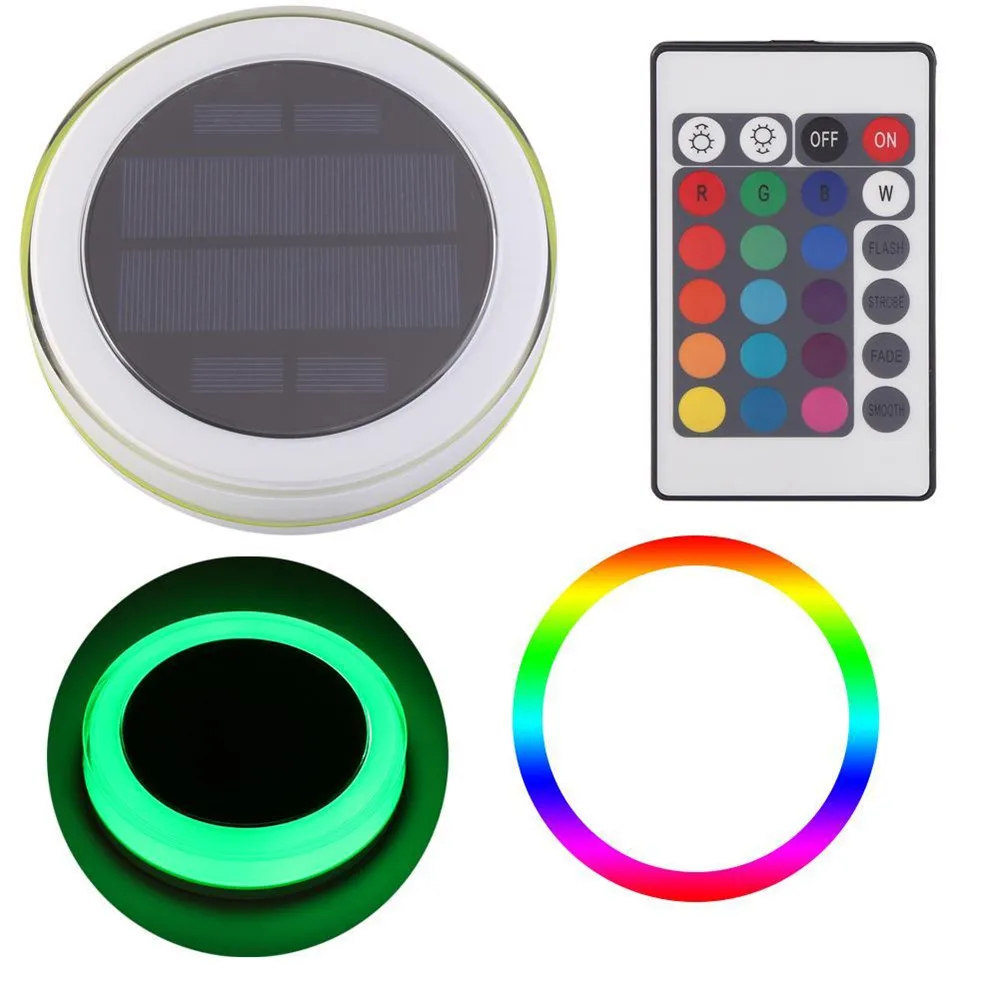 AquaOrb Solar Floating Pool Light – RGB Waterproof LED Sphere with App & Remote Control | Smart Outdoor Mood Lighting