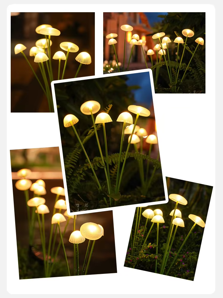 FairyGlow Solar Mushroom Light – Decorative LED Garden Lamp | Automatic Outdoor Path & Garden Lighting