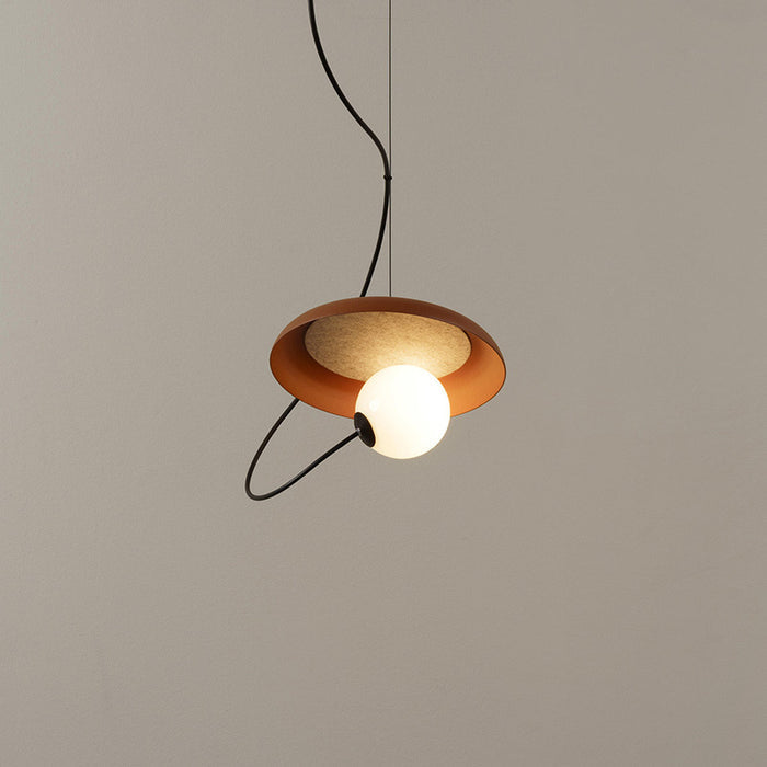 Gridora Nordic Pendant Light – Modern LED Hanging Lamp | Geometric Designer Ceiling Light for Contemporary Interiors
